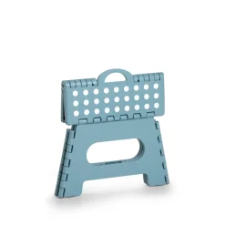 Klapphocker eisblau 35 x 22 x 28 cm