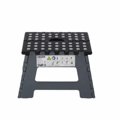 Klapptritt grau faltbar 35 x 22 x 28 cm