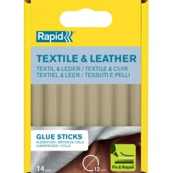 Klebestick für Textil und Leder gelb Ø 12 x 94 mm 14 Stück