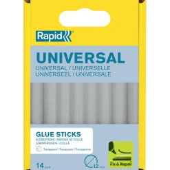 Klebestick Universal transparent Ø 12 x 94 mm 14 Stück
