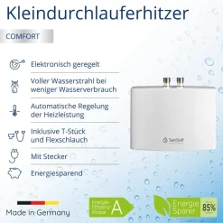 Kleindurchlauferhitzer Saniself 'KDE'