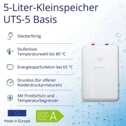 Kleinspeicher 'UTS-5 Basis' 5 l