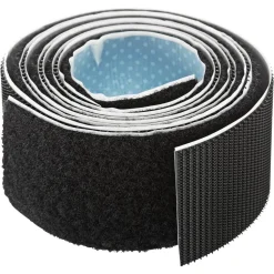 Klettband 'On & Off' schwarz 1 m
