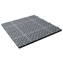 Klickfliese Kunststoff 30 x 30 x 0,6 cm