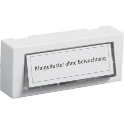 Klingelplatte mit Namensschild