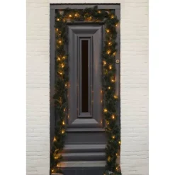 Künstliche Girlande 'Jasper' mit 30 LEDs grün 270 cm