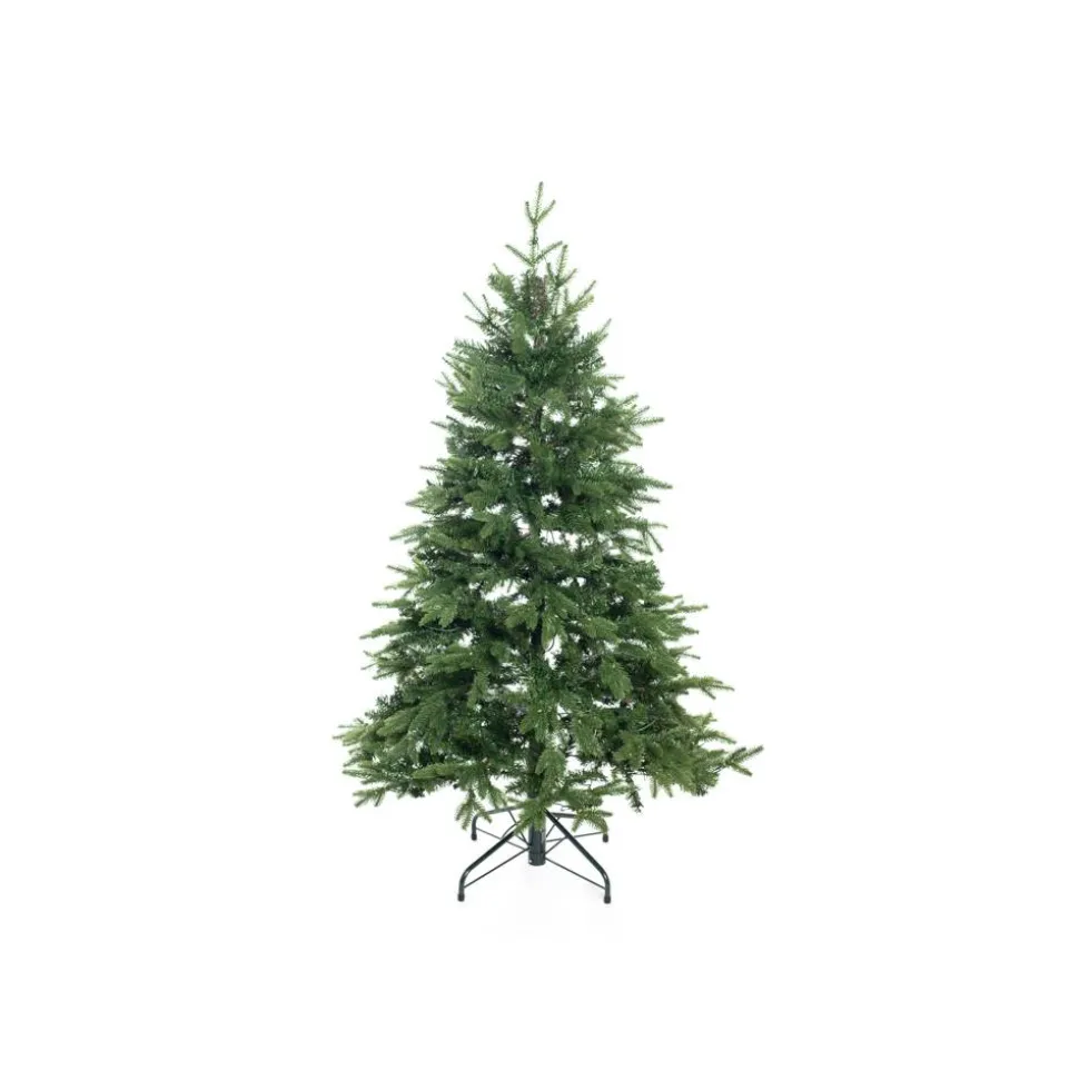 Künstlicher Weihnachtsbaum 'Sherwood' Fichte mit 450 LEDs in warmweiß/bunt, Fernbedienung, Ständer Ø 104 x 150 cm