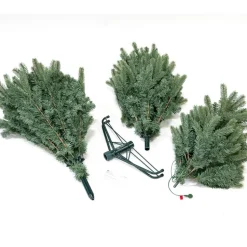 Künstlicher Weihnachtsbaum 'Roswell Kiefer' grün Ø 122 x 210 cm