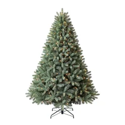 Künstlicher Weihnachtsbaum 'Vermont' Fichte mit 500 LEDs in warmweiß, Ständer Ø 150 x 210 cm