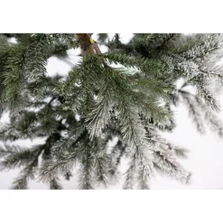 Künstlicher Weihnachtsbaum 'Cedar Frost Kiefer' grün/frosted Ø 114 x 210 cm