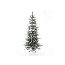 Künstlicher Weihnachtsbaum 'Cedar Frost Kiefer' grün/frosted Ø 114 x 210 cm