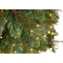 Künstlicher Weihnachtsbaum 'Mesa' Fichte mit 350 LEDs in warmweiß, Fernbedienung, Ständer Ø 119 x 180 cm