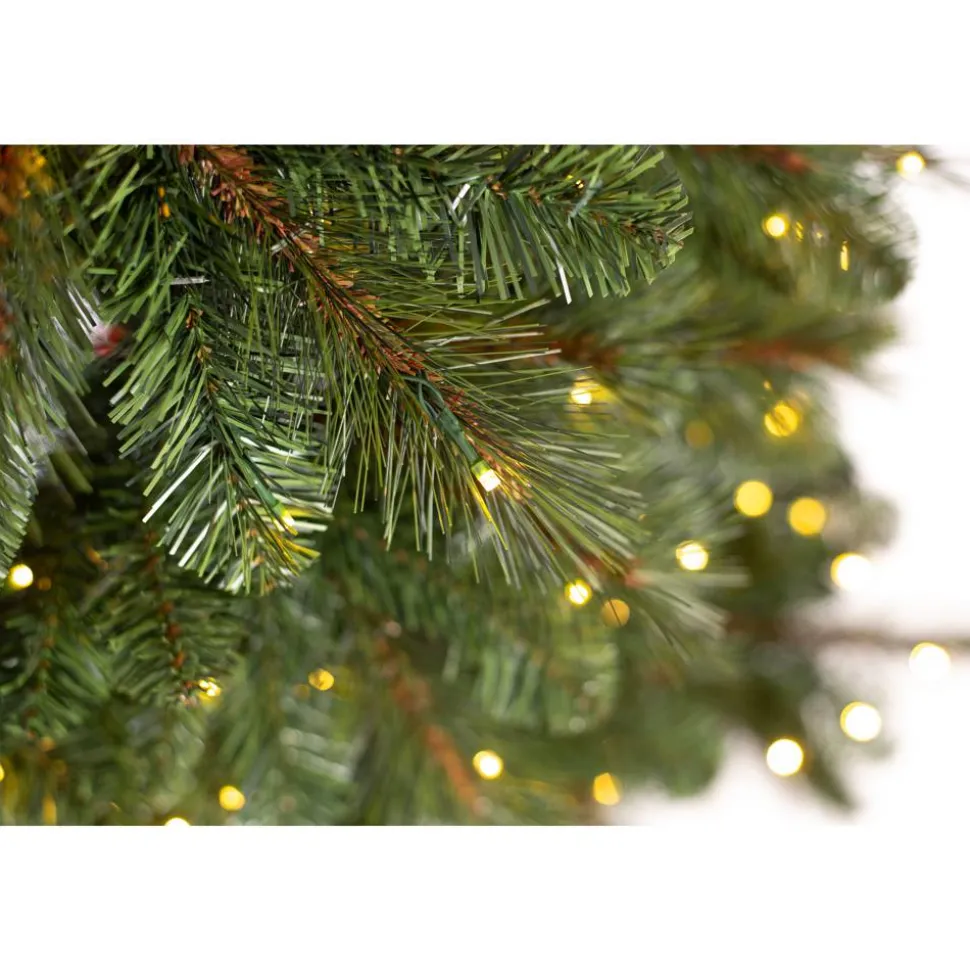 Künstlicher Weihnachtsbaum 'Mesa' Fichte mit 350 LEDs in warmweiß, Fernbedienung, Ständer Ø 119 x 180 cm
