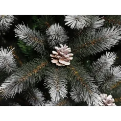 Künstlicher Weihnachtsbaum 'Aspen' grün/frosted 155 cm