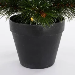 Künstlicher Weihnachtsbaum 'Jasper' grün 90 cm mit LED-Beleuchtung