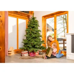 Künstlicher Weihnachtsbaum 'Mesa' Fichte mit Ständer Ø 119 x 180 cm