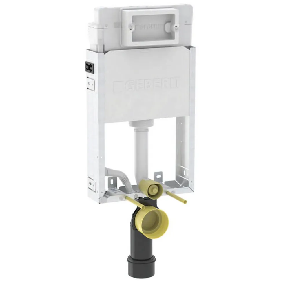 KombifixBasic-Element für Wand-WC 108 cm mit Delta Unterspülkasten