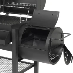 Kombigrill 3-in-1 'Sierra' schwarz 173,5 x 117,5 x 60 cm