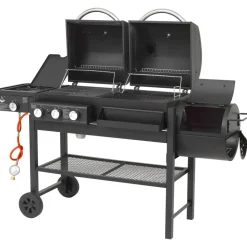 Kombigrill 3-in-1 'Sierra' schwarz 173,5 x 117,5 x 60 cm