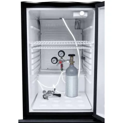 Kombigrill schwarz 236 x 138 x 68 cm