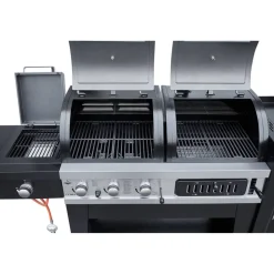 Kombigrill schwarz 236 x 138 x 68 cm