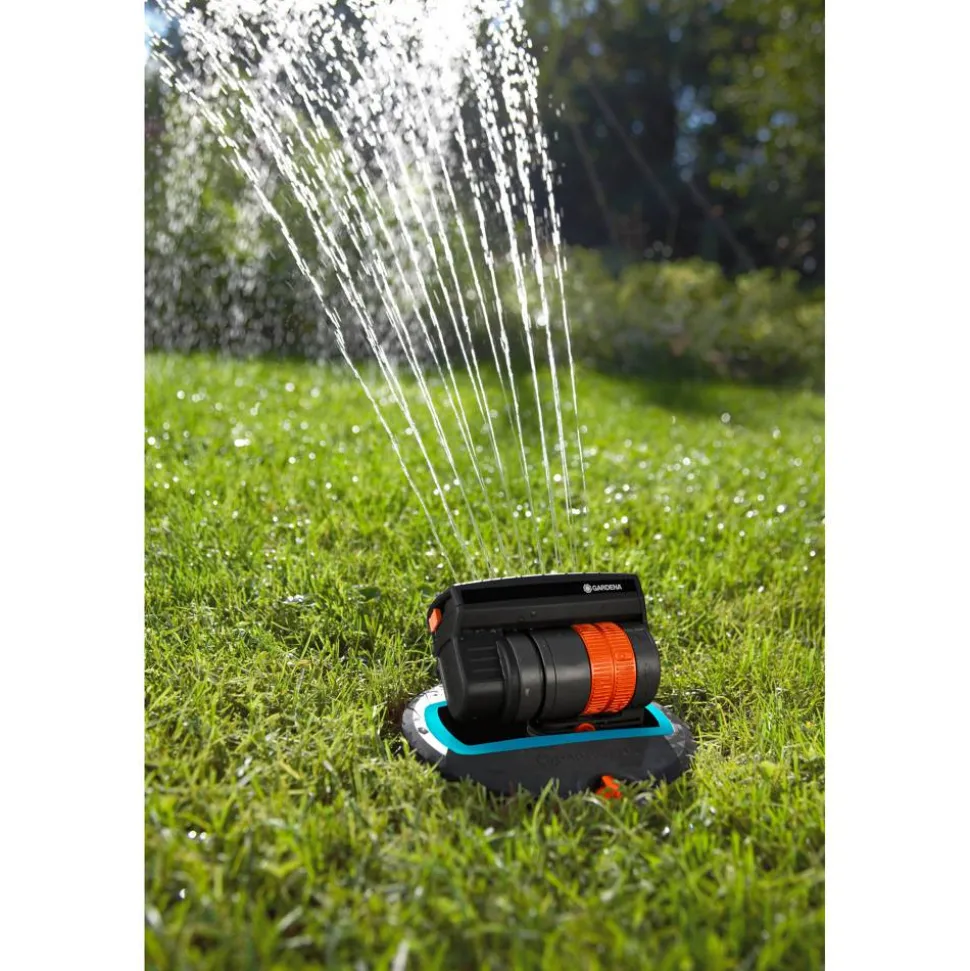 Komplett-Set Sprinklersystem, mit Versenk-Viereckregner