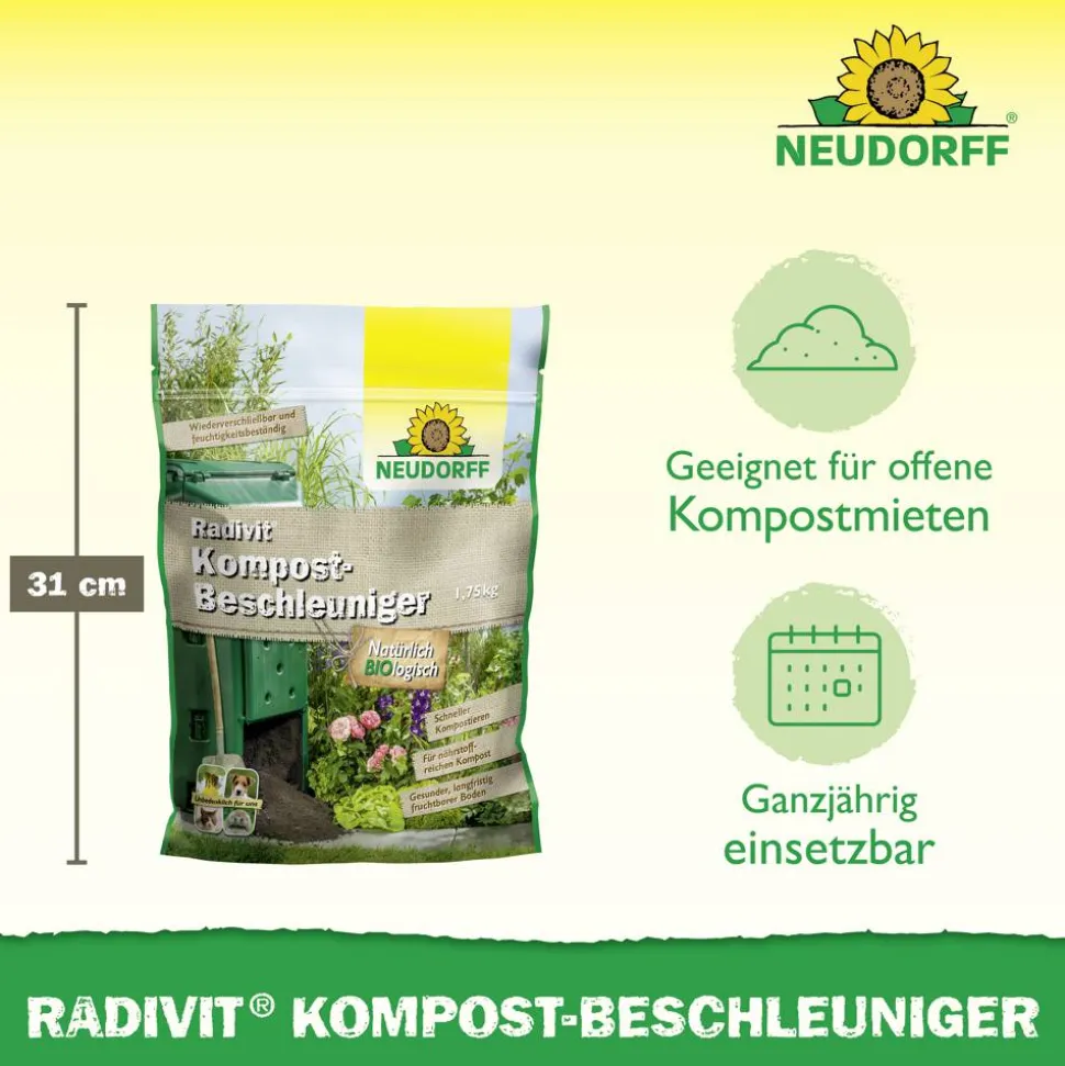 Kompostbeschleuniger 'Radivit' 1,75 kg