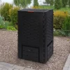 Komposter 'BlackLine' schwarz 400 l