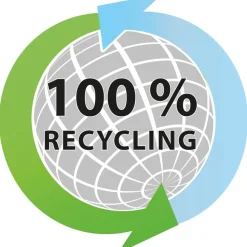 Komposter 'Eco-King' schwarz 400 Liter 70 x 70 x 83 cm