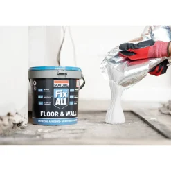 Konstruktionskleber 'Fix All' weiß 4 kg