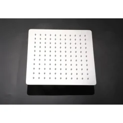 Kopfbrause Edelstahl silbern 25 x 25 cm