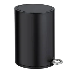 Kosmetikeimer 'Monza' schwarz 18,5 x 25,5 x 24,5 cm 3 l
