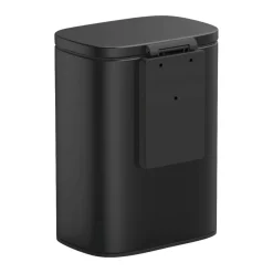 Kosmetikeimer 'Sare' schwarz 21,5 x 29,5 x 19 cm 5 l