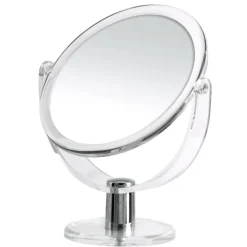 Kosmetikspiegel 'Kida' transparent Ø 15 cm