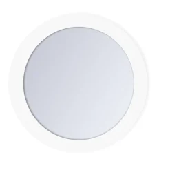 Kosmetikspiegel 'Mulan' weiß Ø 12,5 cm mit Saugnapf
