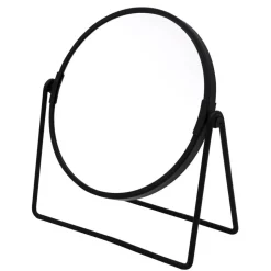 Kosmetikspiegel 'Summer' schwarz Ø 16 cm