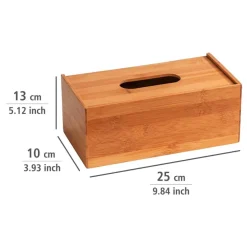 Kosmetiktuchbox 'Terra' Bambus 25 x 13 x 10 cm