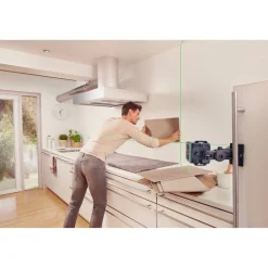 Kreuzlinienlaser 'Professional Quigo Green II' mit Universalklemme