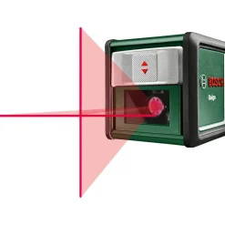 Kreuzlinienlaser 'Quigo' mit Batterien