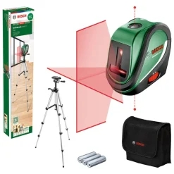 Kreuzlinienlaser-Set 'UniversalLevel 2' mit Stativ und Tasche