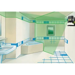 Kreuzlinienlaser 'SmartCross-Laser GX Plus Set' mit Stativ