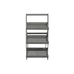 Kräuterleiter 3-stufig grau 58 x 50 x 100 cm