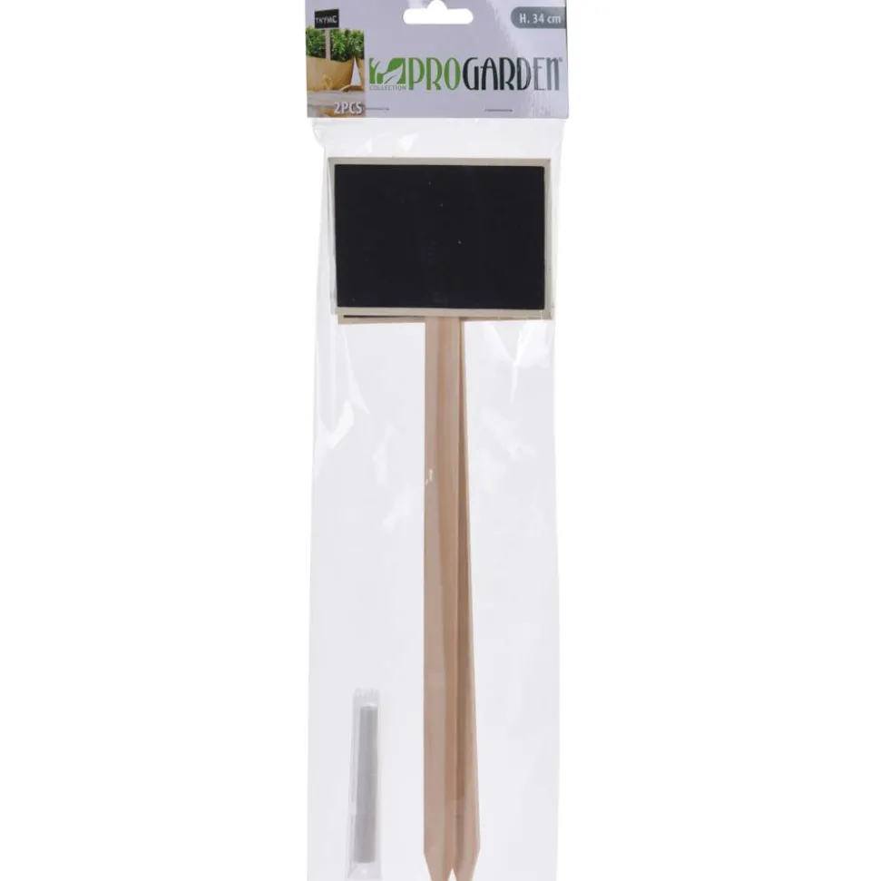 Kräuterstecker-Kreidetafel 34 cm, 2 Stück