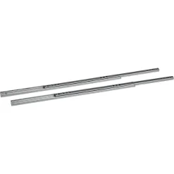 Kugelauszüge Metall silbern 2 Stück 310 mm
