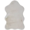 Kunstfell 'Cingoli' beige 55 x 80 cm