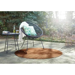 Kunstrasen 'Liam' mit Drainage 130 x 130 cm x 2 mm braun