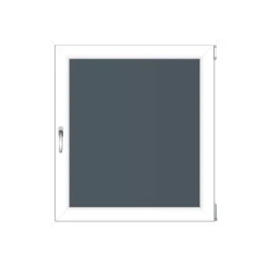 Kunststofffenster 800 x 1000 mm weiß DIN rechts