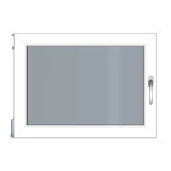 Kunststofffenster 800 x 600 mm weiß DIN links