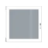 Kunststofffenster 500 x 500 mm weiß DIN links