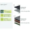 Kunststoff-Gerätehaus 'Skylight' 185 x 154 cm Polycarbonat mitternachtsgrau